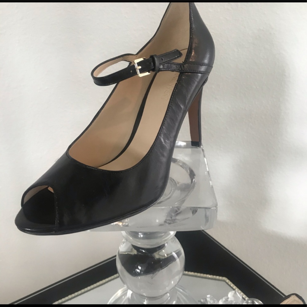 Shoes  new leather peek a boo toe